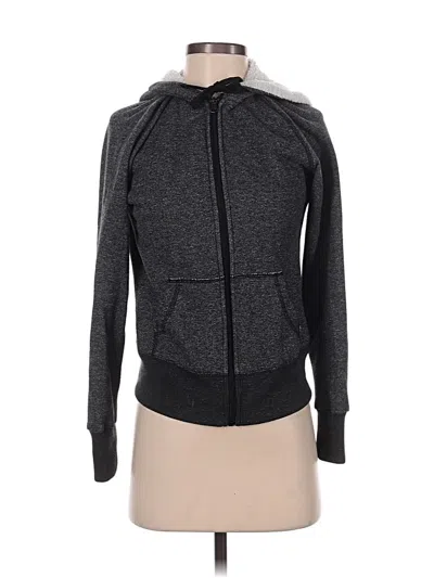 Pre-owned Faded Glory Zip Up Hoodie In Gray