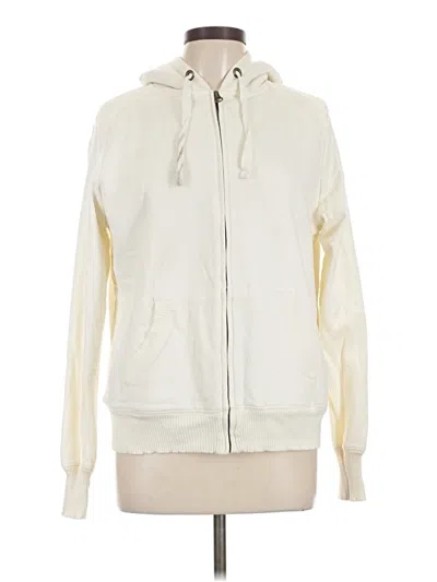 Pre-owned Faded Glory Zip Up Hoodie In Ivory