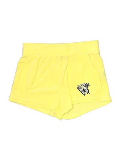 Pre-owned Faded Rose Athletic Shorts In Yellow