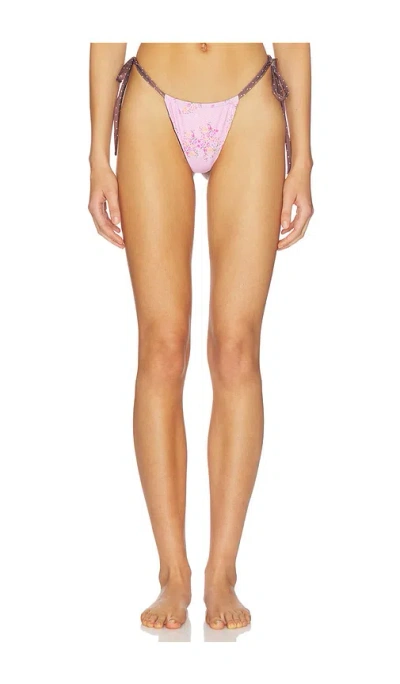 Fae Birdie Bottoms In Pink