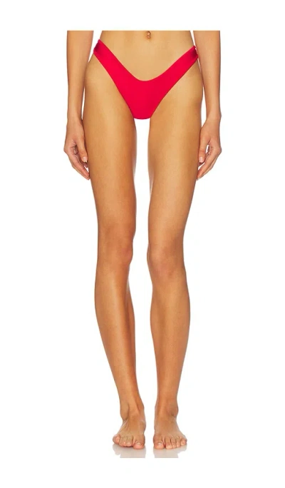 Fae Elsa Bikini Bottom In Red