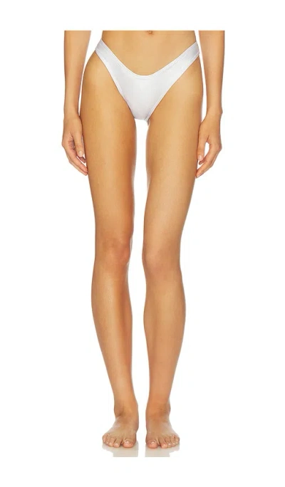 Fae Elsa Bikini Bottom In White