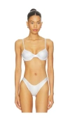 Fae Gigi Bikini Top In White
