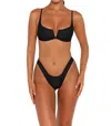 Fae Gypsy Top In Nero In Black