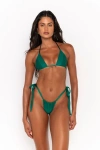 Fae Honey Top In Green