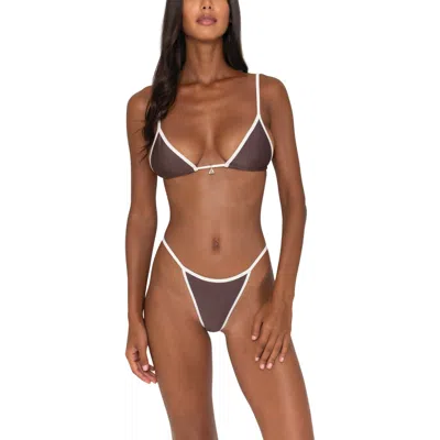 Fae Jones Bottoms In Brown