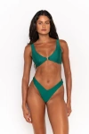 Fae Kendall Top Forest In Green