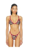 Fae Lumi Bikini Top In Multi