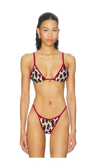 Fae Lumi Bikini Top In Multi
