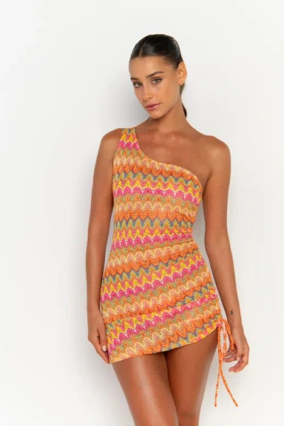 Fae Poppy Dress In Multi