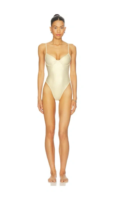 Fae Romi One Piece In Gold