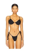 Fae Sheridan Bikini Top In Blue