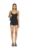 Fae Suki Playsuit In Black