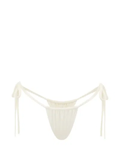 Fae Swim Birdie Bikini Briefs In White