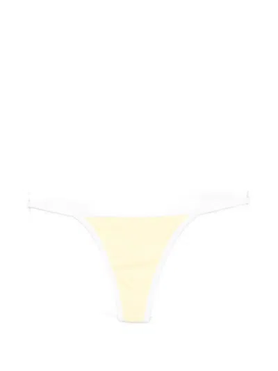 Fae Swim Jones Bikini Bottoms In Yellow