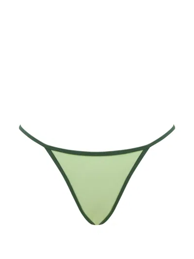 Fae Swim Jones Bikini Briefs In Green