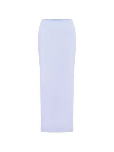 Fae Swim Verona Maxi Skirt In Purple
