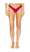 Fae Vada Bikini Bottom In Red