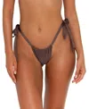 Fae Women's Birdie Swimwear Bottoms In Brown