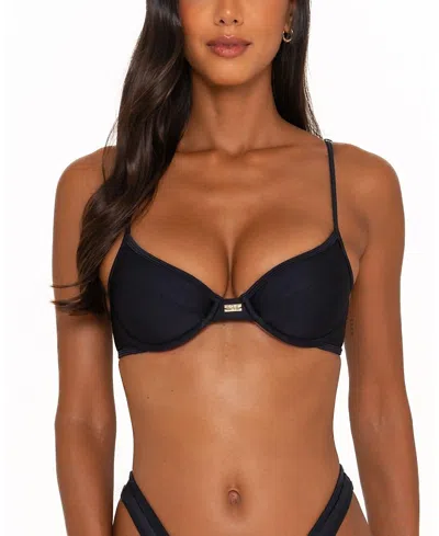 Fae Women's Gigi Swimwear Top In Black