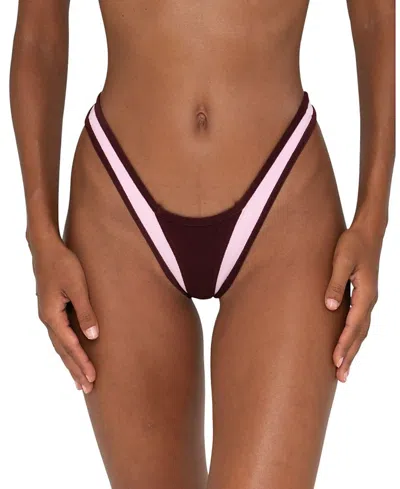 Fae Women's Goi Swimwear Bottoms In Brown