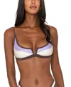 Fae Gypsy Bikini Top In Gray