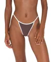Fae Women's Jones Swimwear Bottoms In Brown