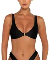 Fae Women's Kendall Swimwear Top In Black