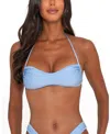 Fae Women's Maya Swimwear Top In Blue