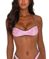 Fae Women's Maya Swimwear Top In Pink