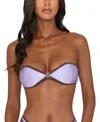 Fae Women's Tallara Swimwear Top In Purple