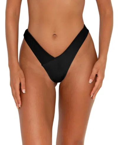 Fae Women's Vada Swimwear Bottoms In Black