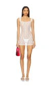 Fae X Revolve Brooklyn Playsuit In White