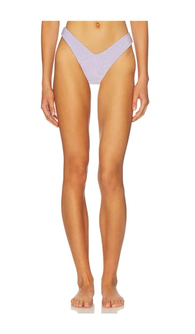 Fae X Revolve Vada Bikini Bottom In Purple