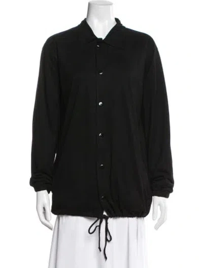 Pre-owned Fafatt Vintage Bomber Jacket In Black