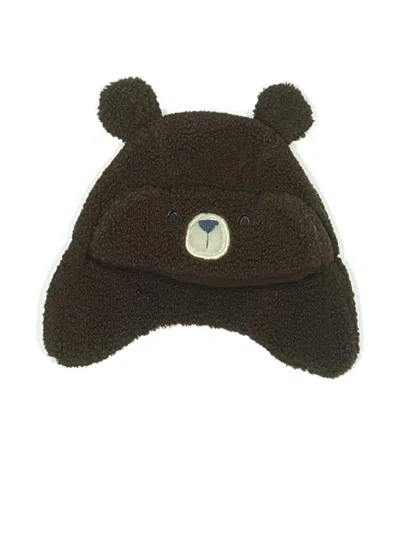 Pre-owned Fagottino Kids' Winter Hat In Brown