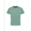 FAGUO ARCY COTTON T-SHIRT IN GREEN BIKE FROM