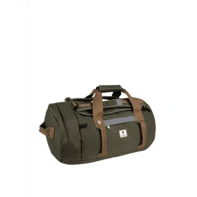 Faguo Big Duffle Kaki Travel Bag From In Neutrals