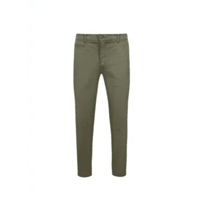Faguo Brix Cotton Pants In Kaki From In Neutrals