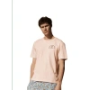 FAGUO LUGNY COTTON T-SHIRT IN PINK FROM