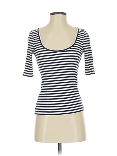 Pre-owned Faherty 3/4 Sleeve T-shirt In White