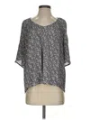 Faherty 3/4 Sleeve T-shirt In Gray