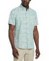 Faherty Ak Breeze Linen-blend Shirt In Blue