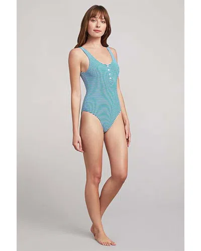 Faherty Albertine For  Oriana One-piece In Blue