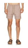 Faherty All Day 6 Swimtrunks In Multi