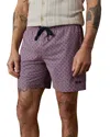 Faherty All Day 6 Trunks In Purple