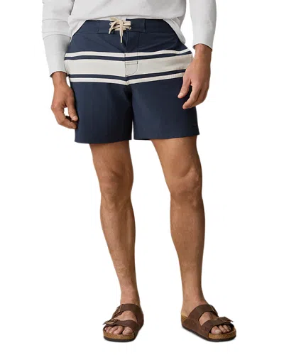 Faherty All Day 7 Boardshort In Blue