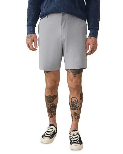 Faherty All Day 7 Shorts In Ice Grey