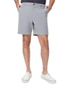 Faherty All Day 7 Shorts In Ice Grey