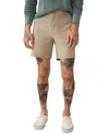 Faherty All Day 7 Shorts In Khaki